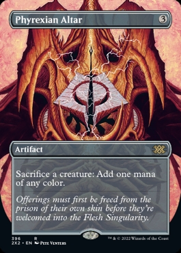 🔥 Phyrexian Altar Double Masters 2022 Alternate Art